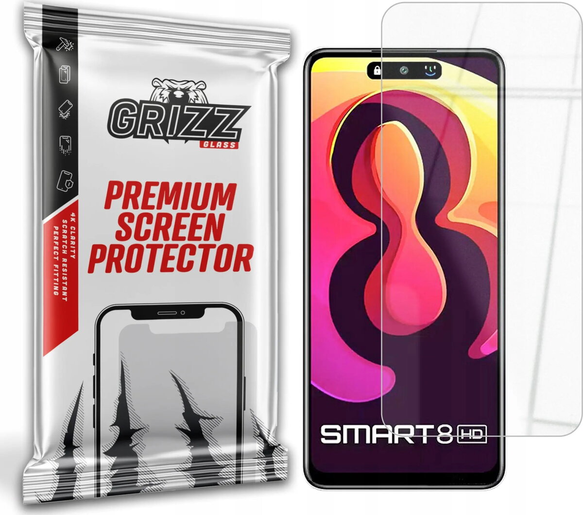 Aizsargstikls GrizzGlass HybridGlass priekš Infinix Smart