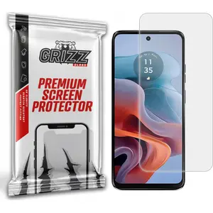 Matte Screen Protector GrizzGlass PaperScreen for Motorola Moto G34 – anti-glare, fingerprint-resistant