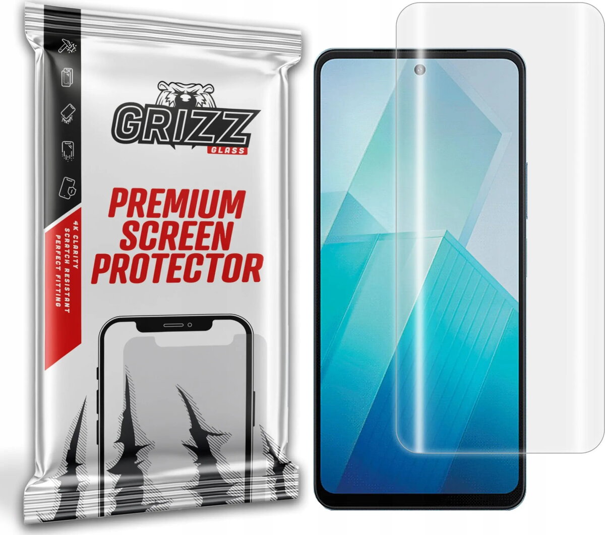 Aizsargplēve GrizzGlass Hydrofilm priekš Vivo Y100t