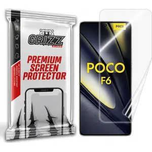 GrizzGlass CeramicFilm screen protector for Xiaomi POCO F6 — ceramic film protector