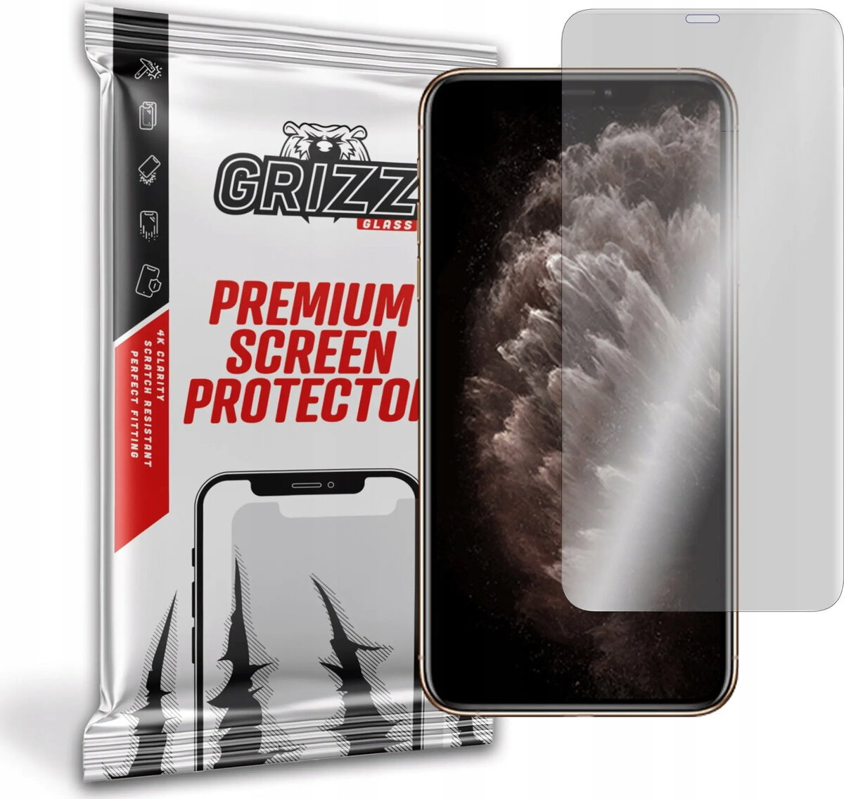Matēta ekrāna aizsargplēve GrizzGlass priekš Apple