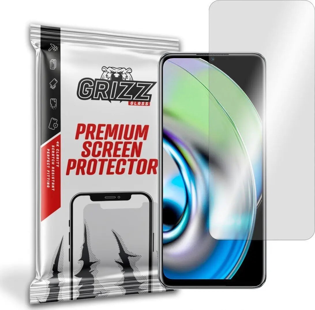 Hidrogēla ekrāna aizsargplēve GrizzGlass priekš Realme