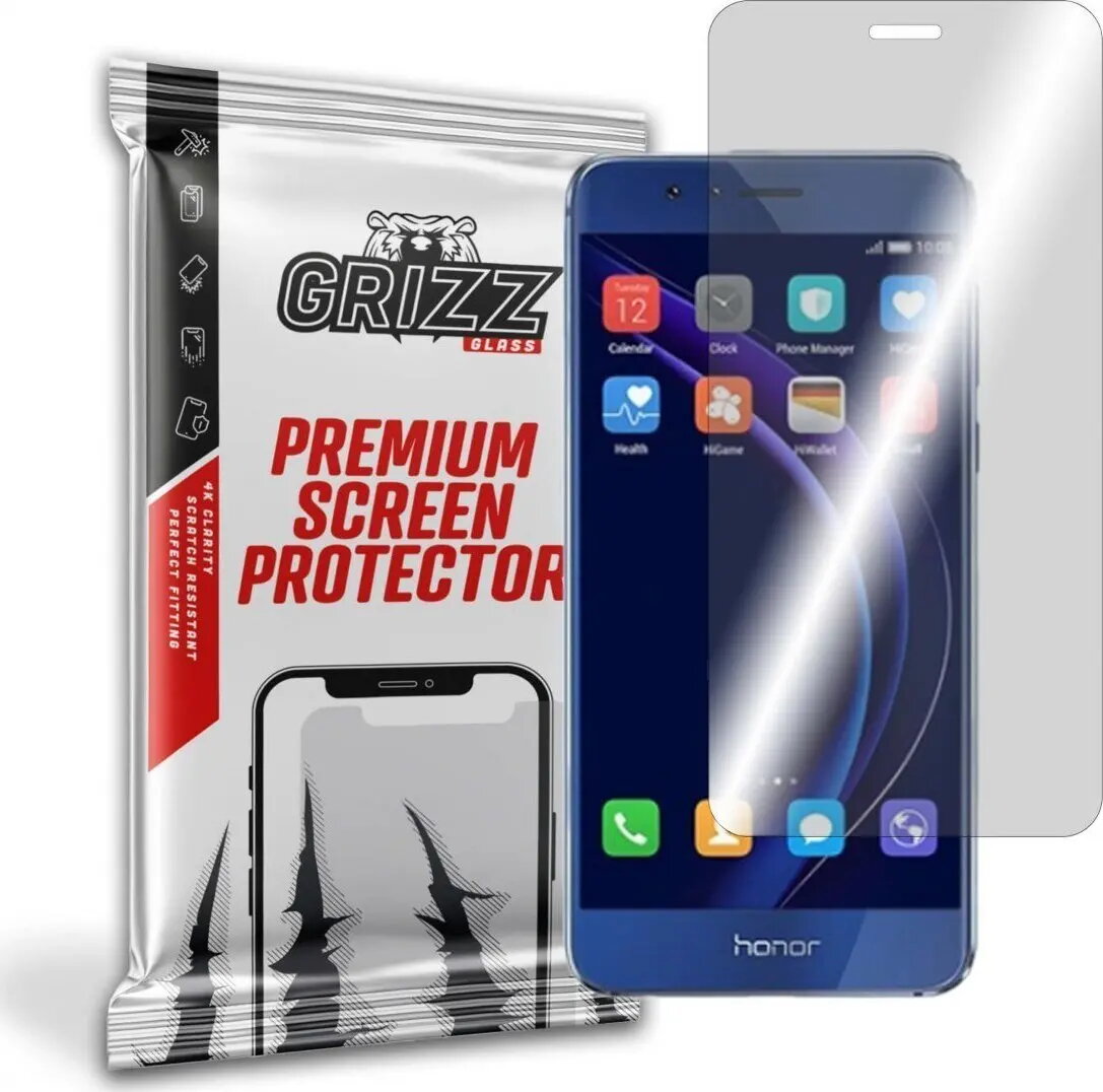 Hibrīda aizsargstikls GrizzGlass priekš Honor 8