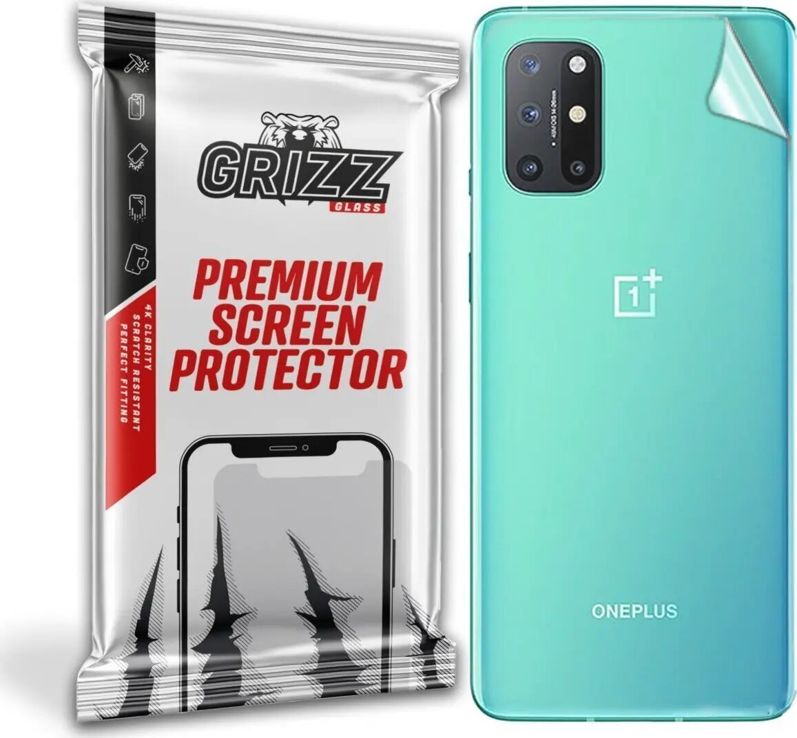 Aizmugures rūdīts stikls GrizzGlass priekš OnePlus