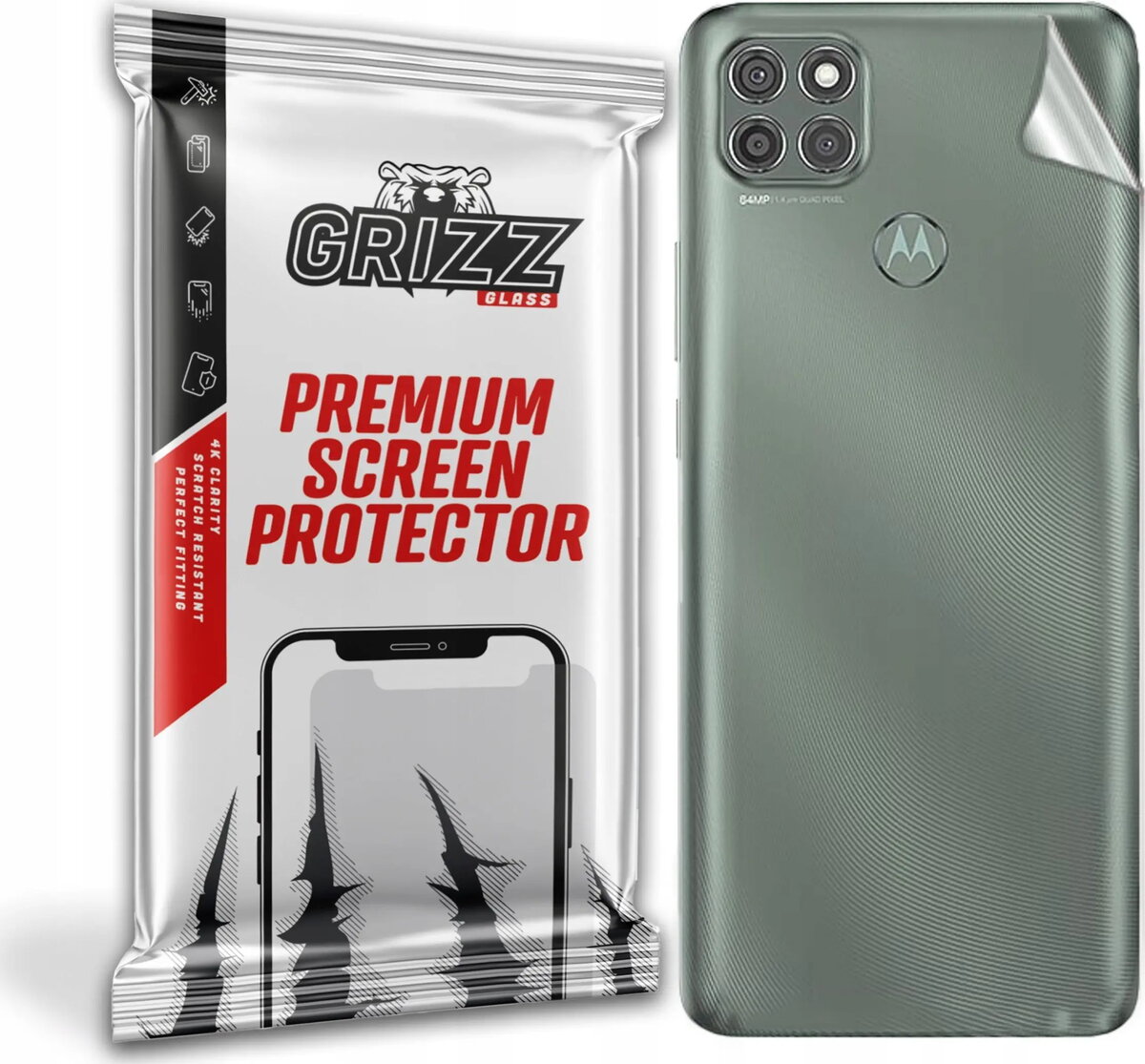 Aizsargplēve GrizzGlass priekš Motorola Moto G9