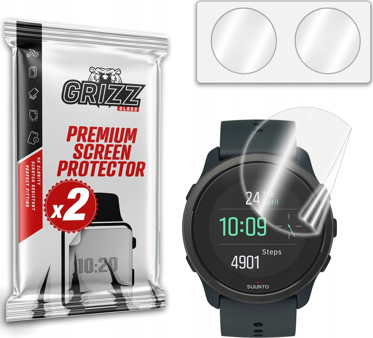 Keramiska plēve GrizzGlass CeramicFilm priekš Suunto
