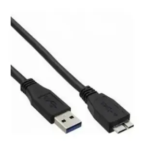 USB Type-A to Micro USB Cable Brackton US3-AMB-0500.B — USB 3.0, 5 m, for HDD and data transfer