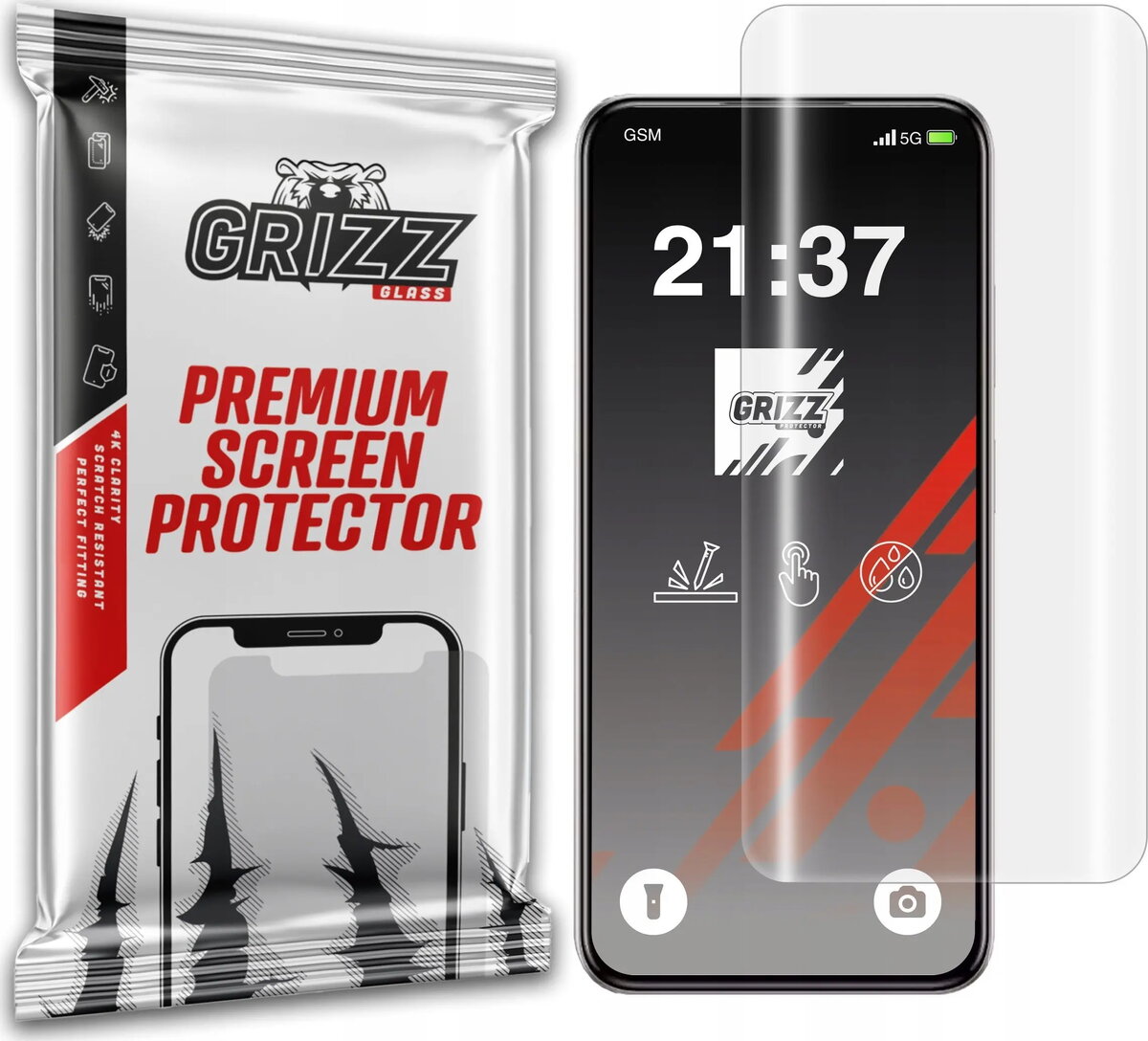 Aizsargplēve GrizzGlass Hydrofilm priekš Infinix Hot
