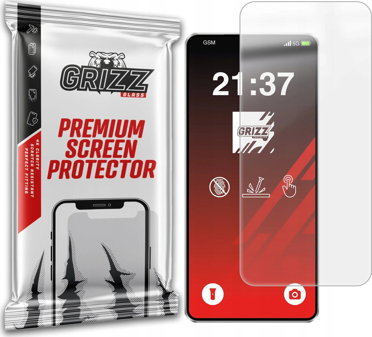 Aizsargstikls GrizzGlass PaperScreen priekš Vivo iQOO