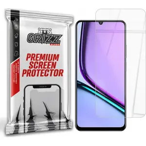 Защитное гибридное стекло GrizzGlass HybridGlass для Realme Narzo N61 — закалённое гибридное стекло