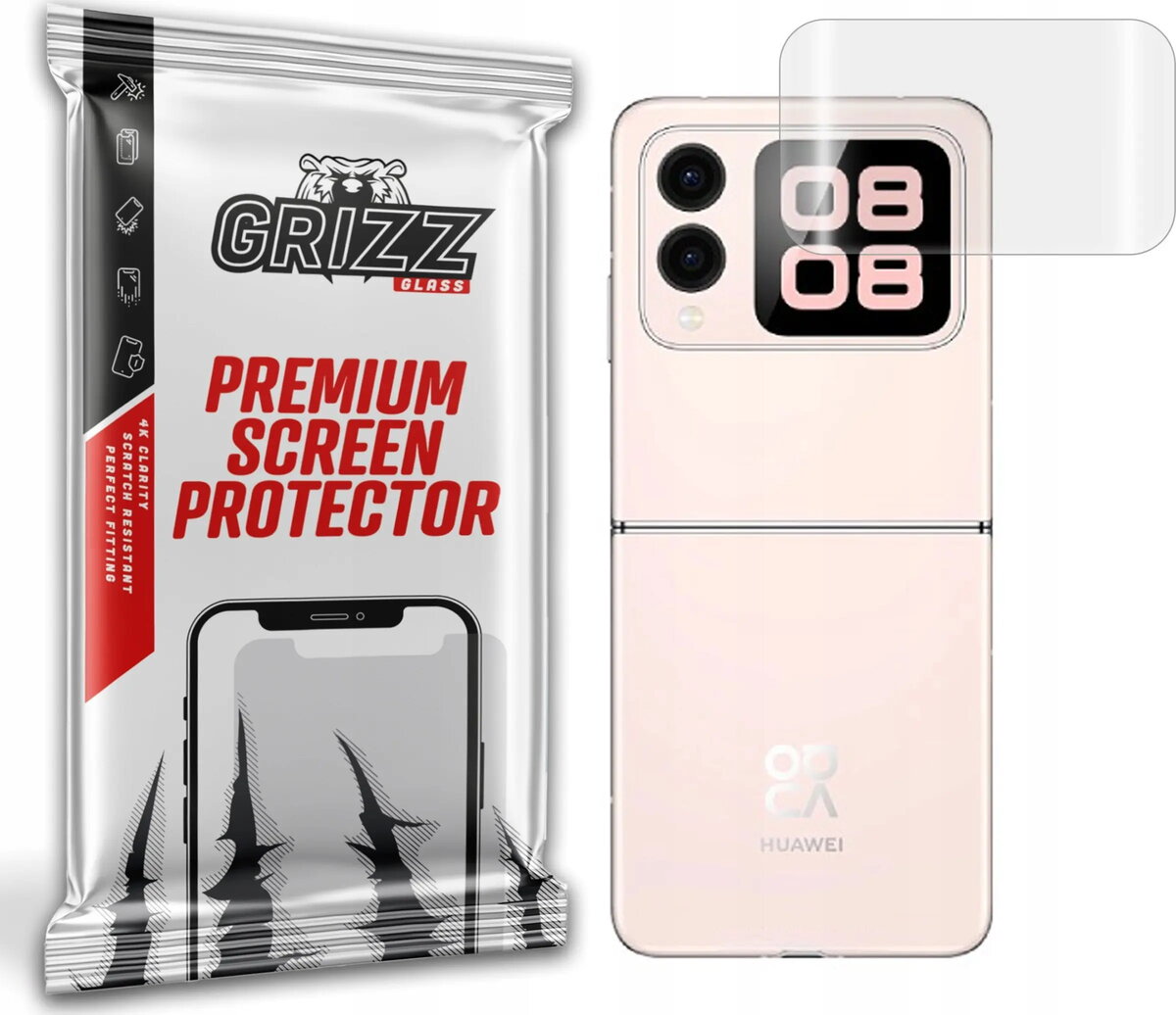 Hidrogelas ekrāna aizsargplēve GrizzGlass Hydrofilm priekš