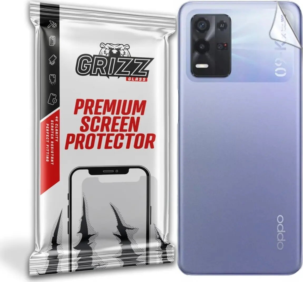 Aizmugures stikls GrizzGlass priekš Oppo K9x