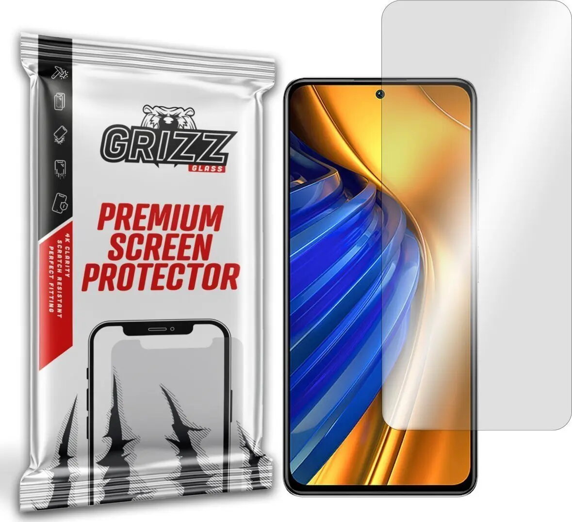Hidrogelas aizsargplēve GrizzGlass priekš Xiaomi POCO