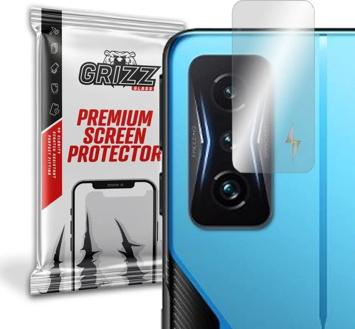 Hibrīda kameru aizsargstikls GrizzGlass priekš Redmi