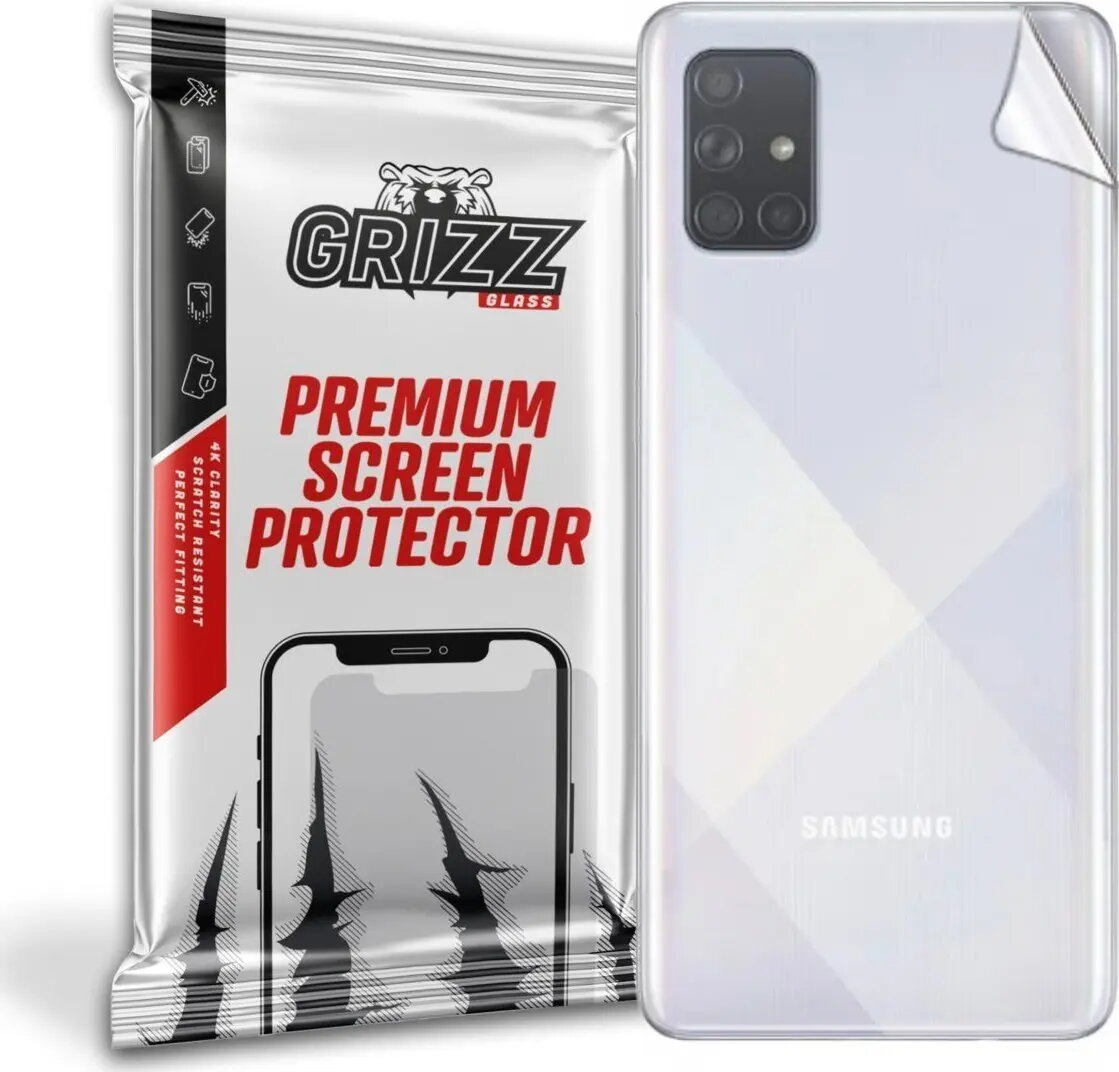 Aizmugures stikla aizsargplēve GrizzGlass priekš Samsung