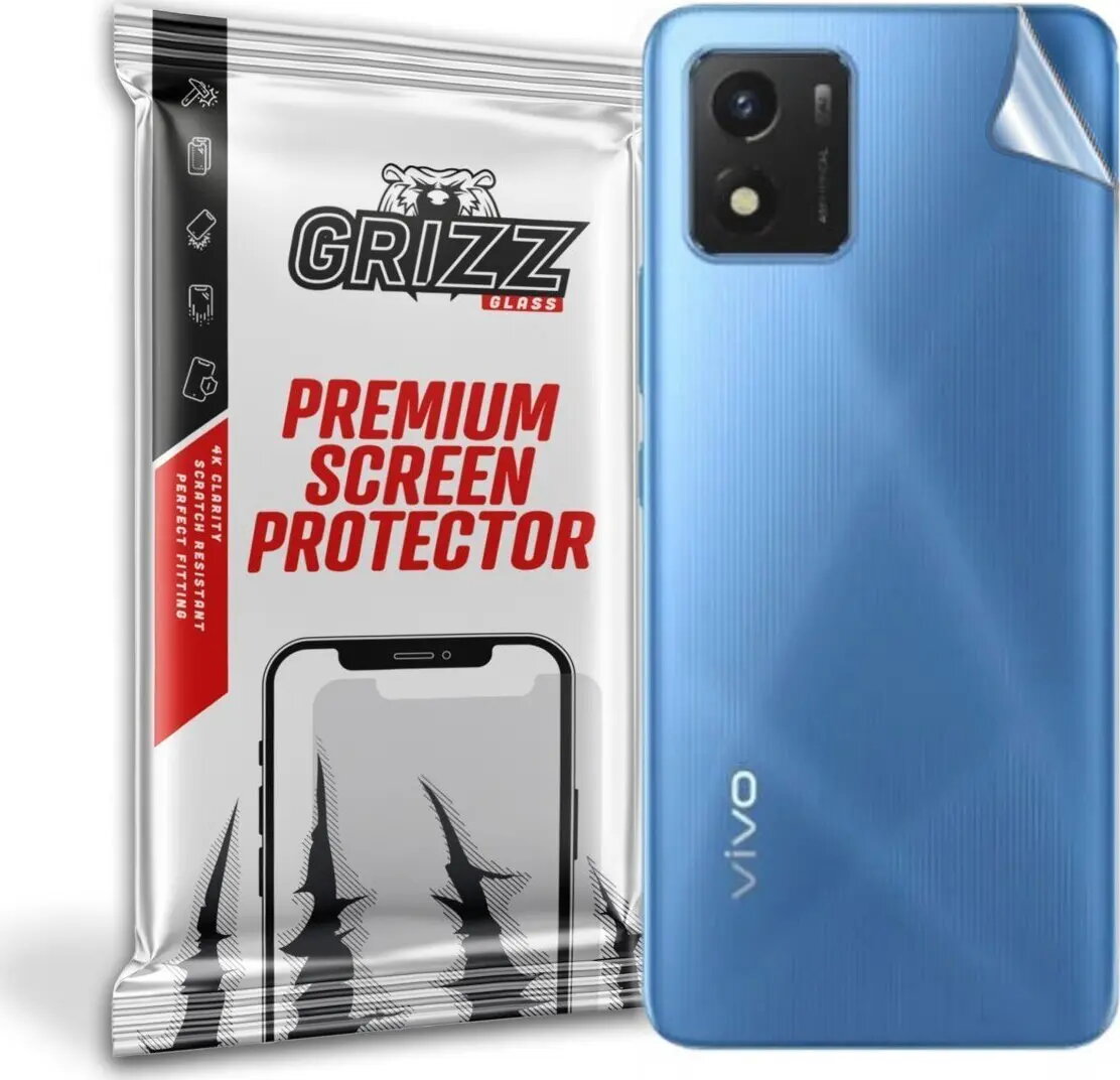 Aizmugures stikls GrizzGlass priekš Vivo Y01