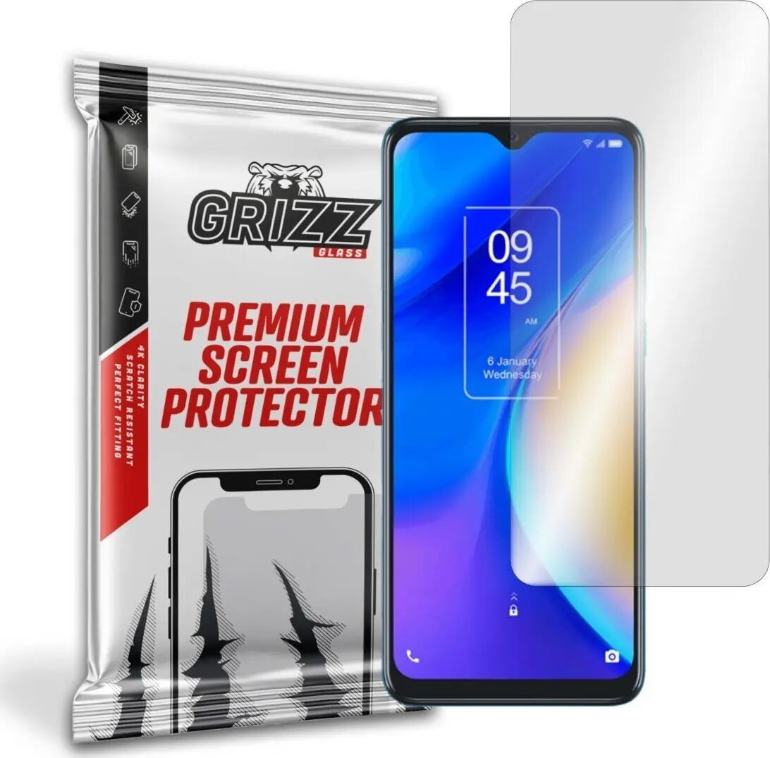 Ekrāna aizsargstikls GrizzGlass priekš TCL 20