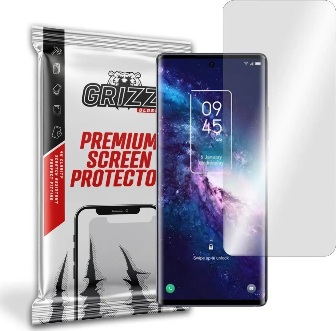 Ekrāna aizsargplēve GrizzGlass hidrogelam TCL 20