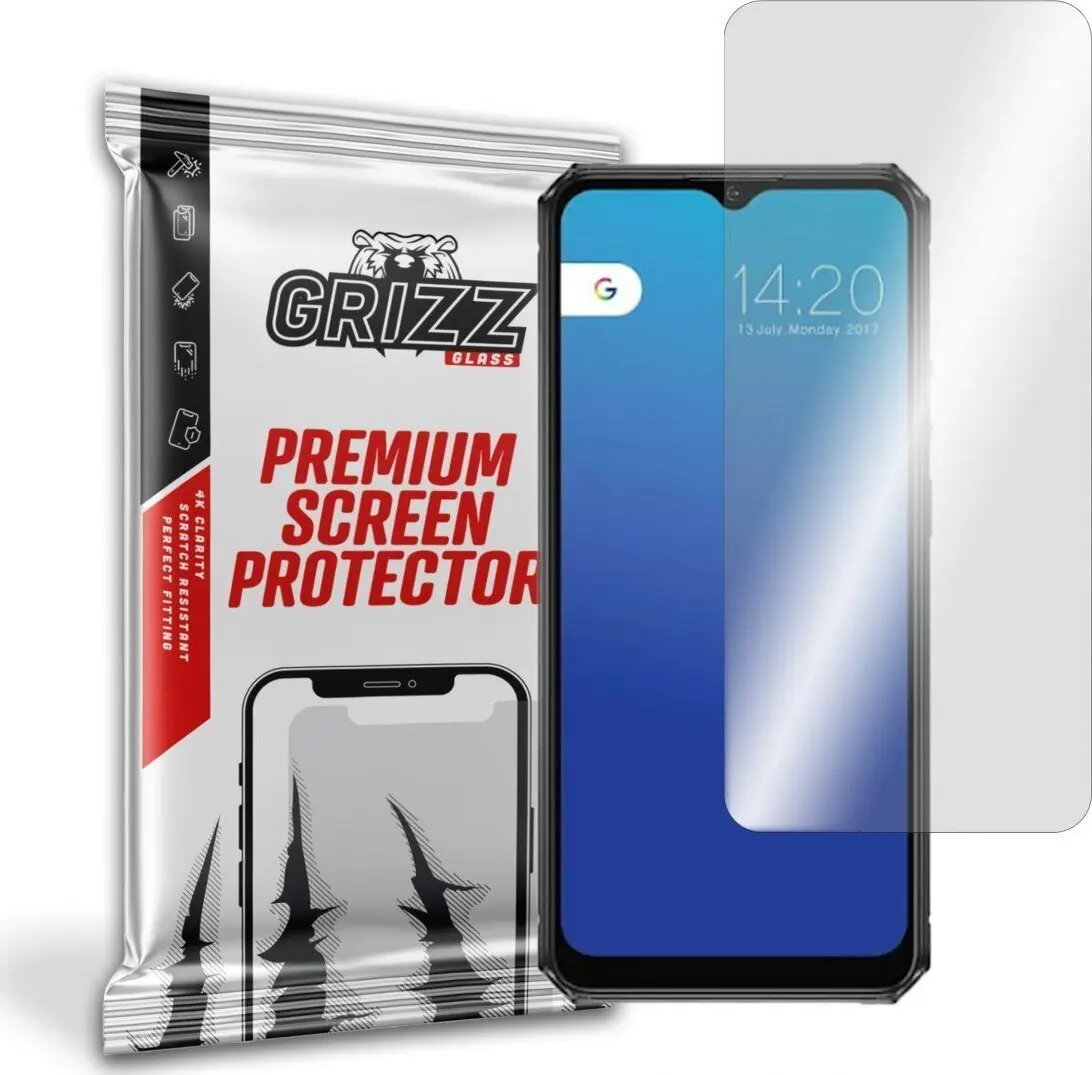 Hibrīda aizsargstikls GrizzGlass priekš Philips Xenium