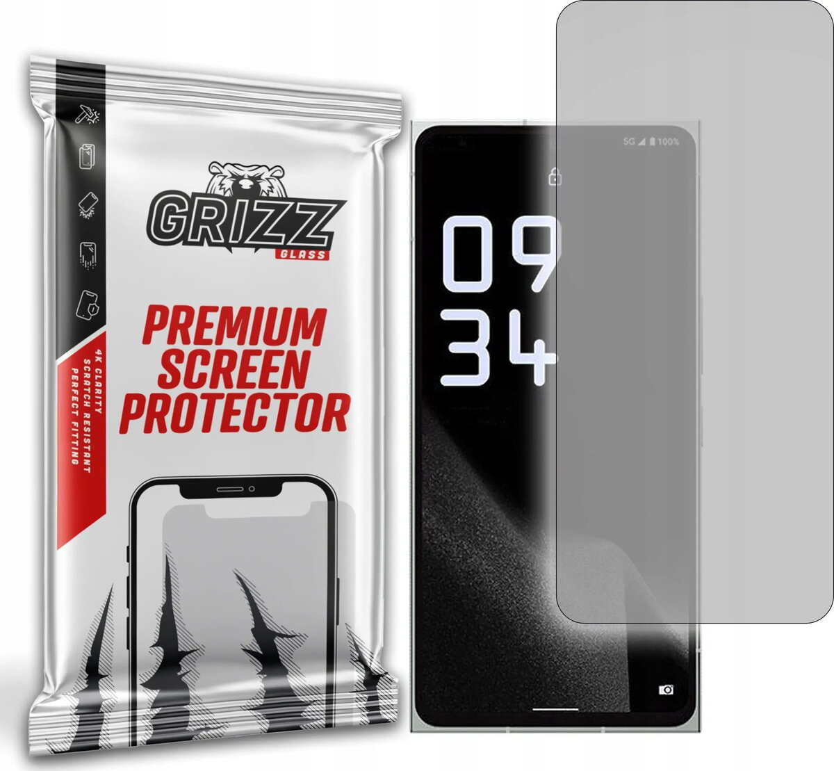 Ekrāna aizsargplēve GrizzGlass PaperScreen matēta priekš