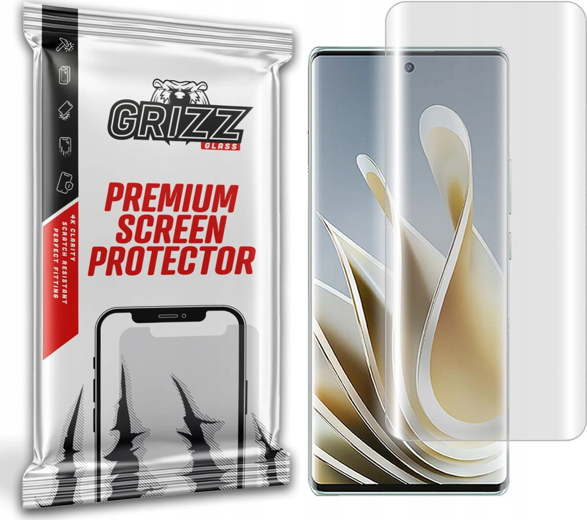 Ekrāna aizsargplēve GrizzGlass Hydrofilm (hidrogēla) priekš