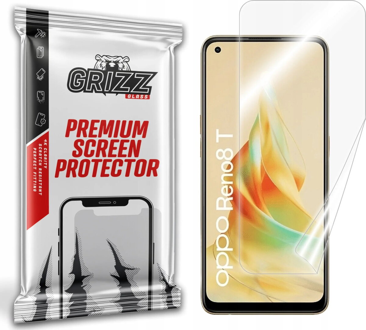 Ekrāna aizsargplēve GrizzGlass CeramicFilm priekš Oppo