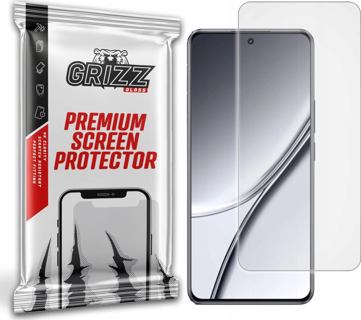 Ekrāna aizsargs GrizzGlass PaperScreen priekš Realme
