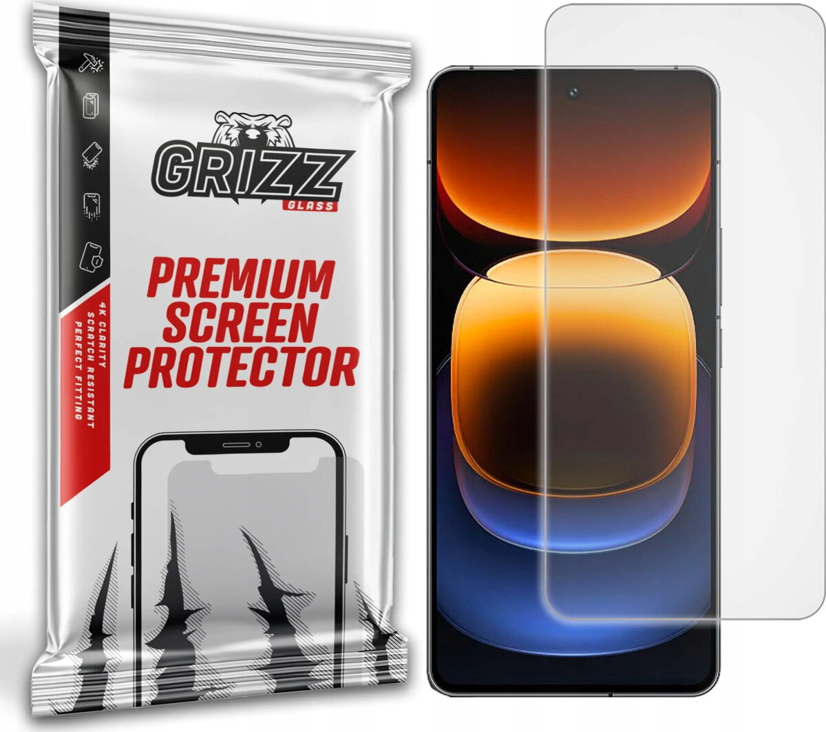 Ekrāna aizsargplēve GrizzGlass PaperScreen priekš Vivo