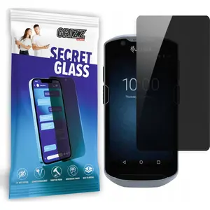 Защитное приватное закалённое стекло GrizzGlass SecretGlass для Zebra TC520K