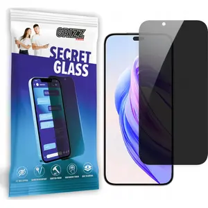 Защитное приватное стекло GrizzGlass SecretGlass для Honor X50i Plus — защитное стекло с эффектом приватности