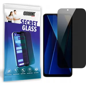 Закалённое приватное защитное стекло GrizzGlass SecretGlass для Xiaomi Poco C65