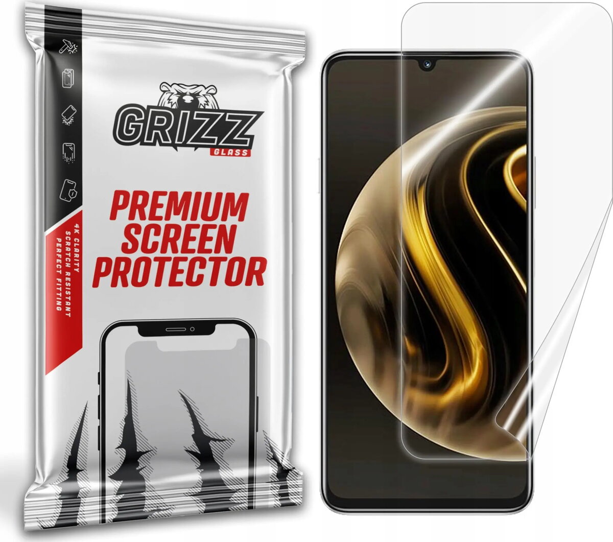 Aizsargplēve GrizzGlass CeramicFilm priekš Huawei nova