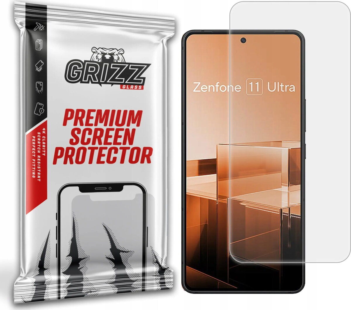 Aizsargplēve GrizzGlass PaperScreen matēta priekš Asus