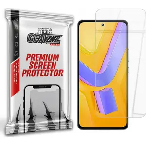 Защитное стекло GrizzGlass HybridGlass для Vivo V40 SE — гибридное защитное стекло