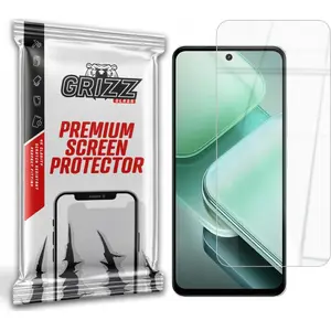 Гибридное защитное стекло GrizzGlass для Vivo iQOO Z9X — гибридное закалённое стекло