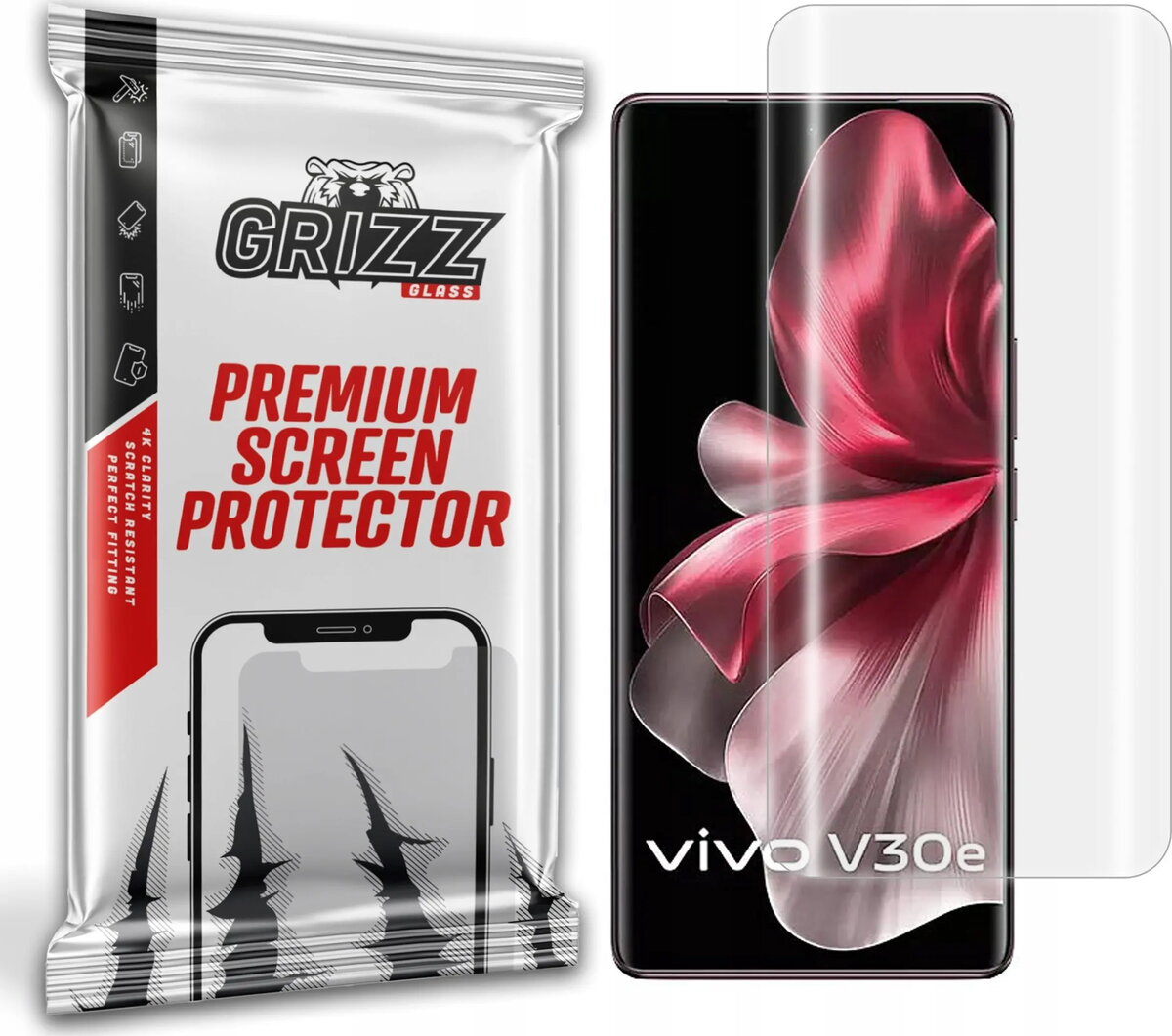 Ekrāna aizsargplēve GrizzGlass Hydrofilm (hidrogēls) priekš