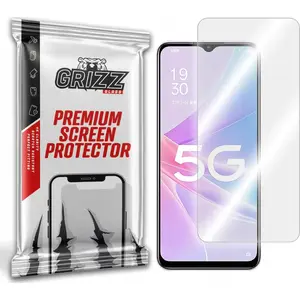 Гибридное защитное стекло GrizzGlass HybridGlass для Oppo A78 5G (модель GRZ4100)