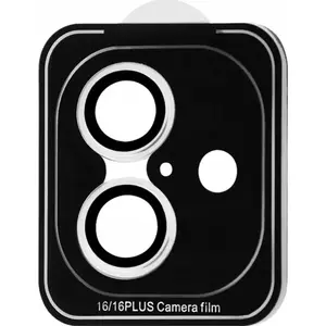 Tempered Glass Lens Protector etumi for iPhone 16 / 16 Plus, 9H hardness, white