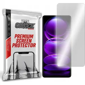Гибридное защитное стекло GrizzGlass для Xiaomi Redmi Note 12 Explorer