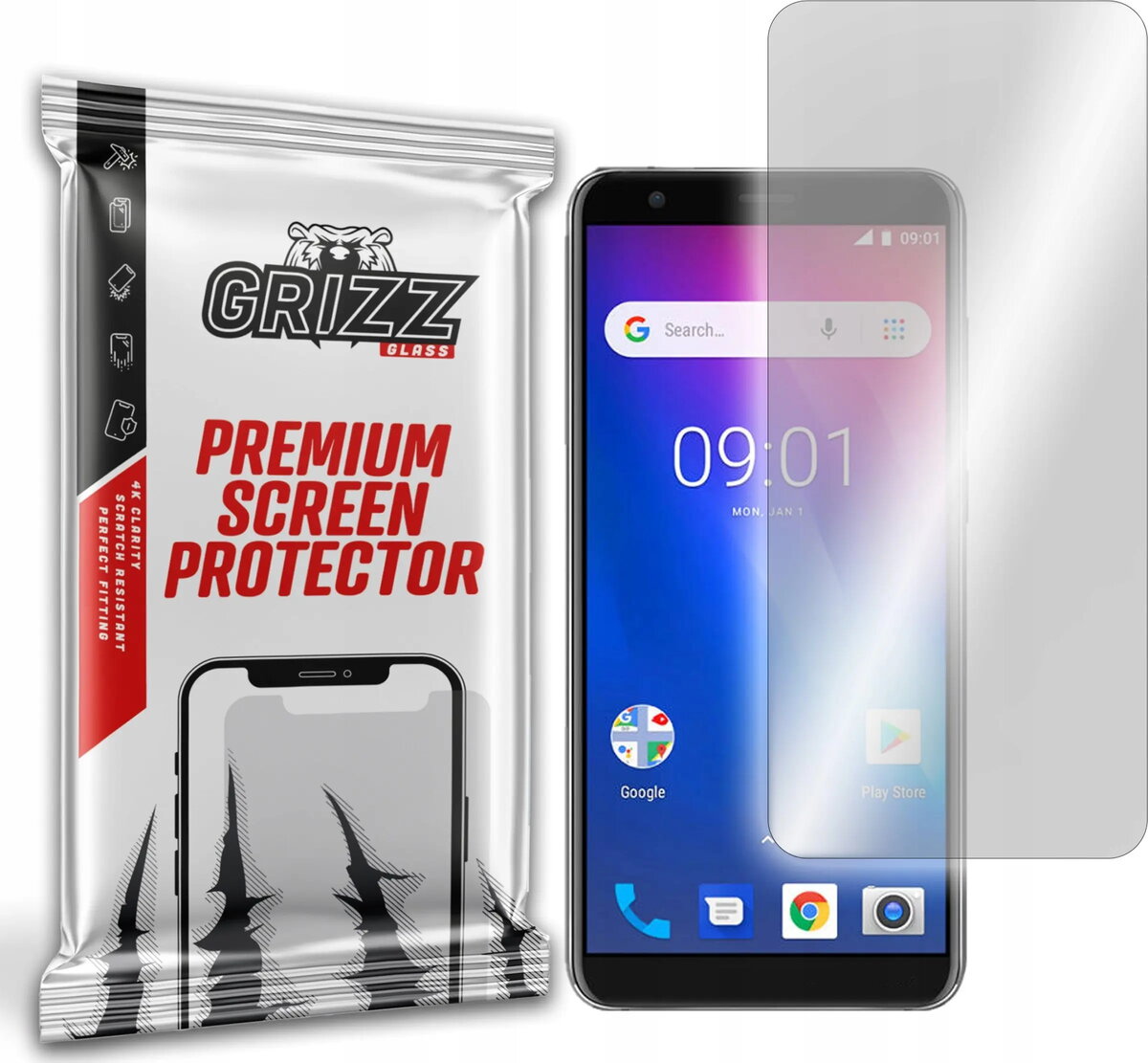 Aizsargstikls GrizzGlass priekš Ulefone S1 —
