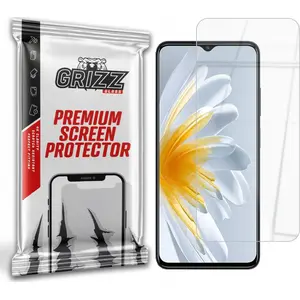 HybridGlass screen protector GrizzGlass for ZTE Voyage 3D – hybrid tempered film, curved 3D fit