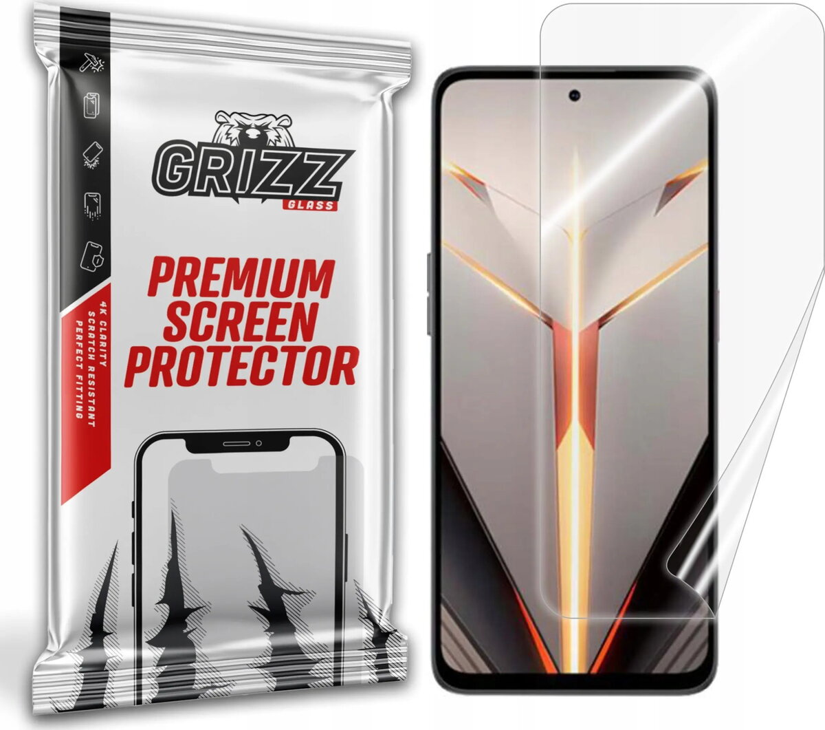 Aizsargplēve GrizzGlass CeramicFilm priekš Nubia Neo