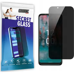 Защитное privacy стекло GrizzGlass для экрана Nokia C12 Pro