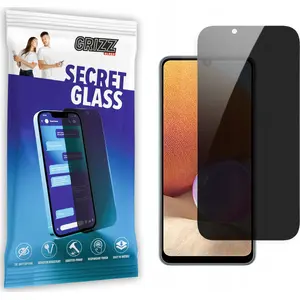 GrizzGlass SecretGlass matēts privātuma rūdīts stikls priekš Samsung Galaxy A32 4G