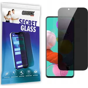 Закалённое защитное стекло с функцией приватности GrizzGlass для Samsung Galaxy A51