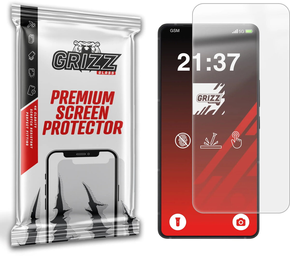 Matēta plēve GrizzGlass PaperScreen priekš Asus