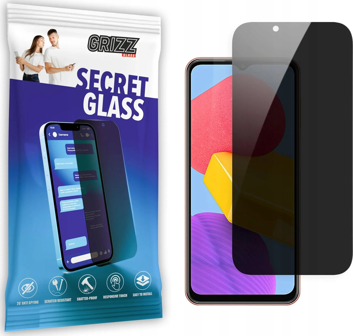 Privātuma rūdīts stikls GrizzGlass SecretGlass priekš