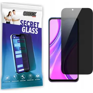 Приватное закалённое стекло GrizzGlass SecretGlass для Xiaomi Redmi 9T — защитный экран