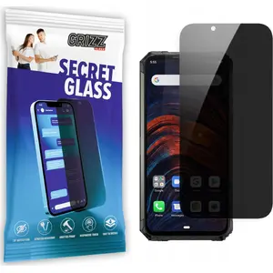 Защитное закалённое приватное стекло GrizzGlass SecretGlass для Ulefone Armor 7