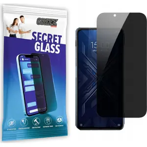Privātuma rūdīts stikls GrizzGlass SecretGlass priekš Xiaomi Black Shark 4 5G — aizsargstikls ar privātuma filtru